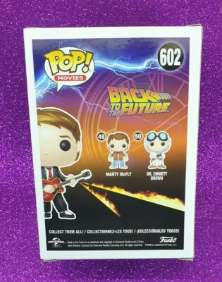 FUNKO POP MOVIES BACK TO THE FUTURE #602 MARTY MCFLY with