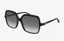 Cartier Sunglasses CT0008O 001 XL CT0219SA Black Women's Original Packaging