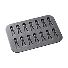 14-Cup Cookie Dunker Pan, 15.75 x 11.25, Non-Stick Bakeware, Baking Sheet