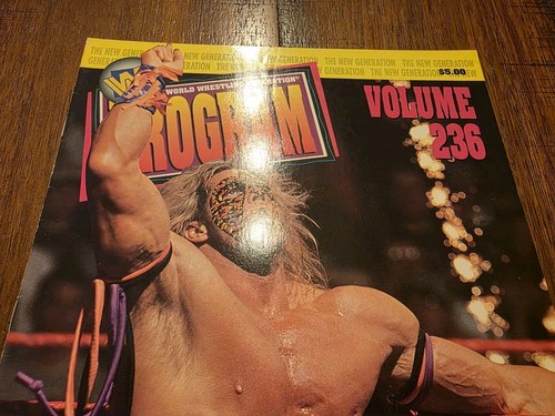 WWF Programm #236 The Ultimate Warrior San Diego CA April 1996 - Bild 3 von 11