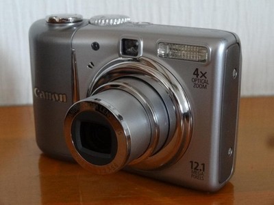 Canon PowerShot A1100IS silber Kompakt-Digitalkamera getestet funktioniert Japan