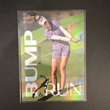 2024 Upper Deck Golf Bump & Run Nelly Korda BR-4 Insert Card