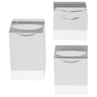 3pcs Acrylic Stand Clear Display Holder Display Stand for