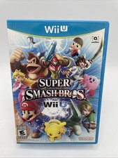 Super Smash Bros. Nintendo Wii U Complete CIB