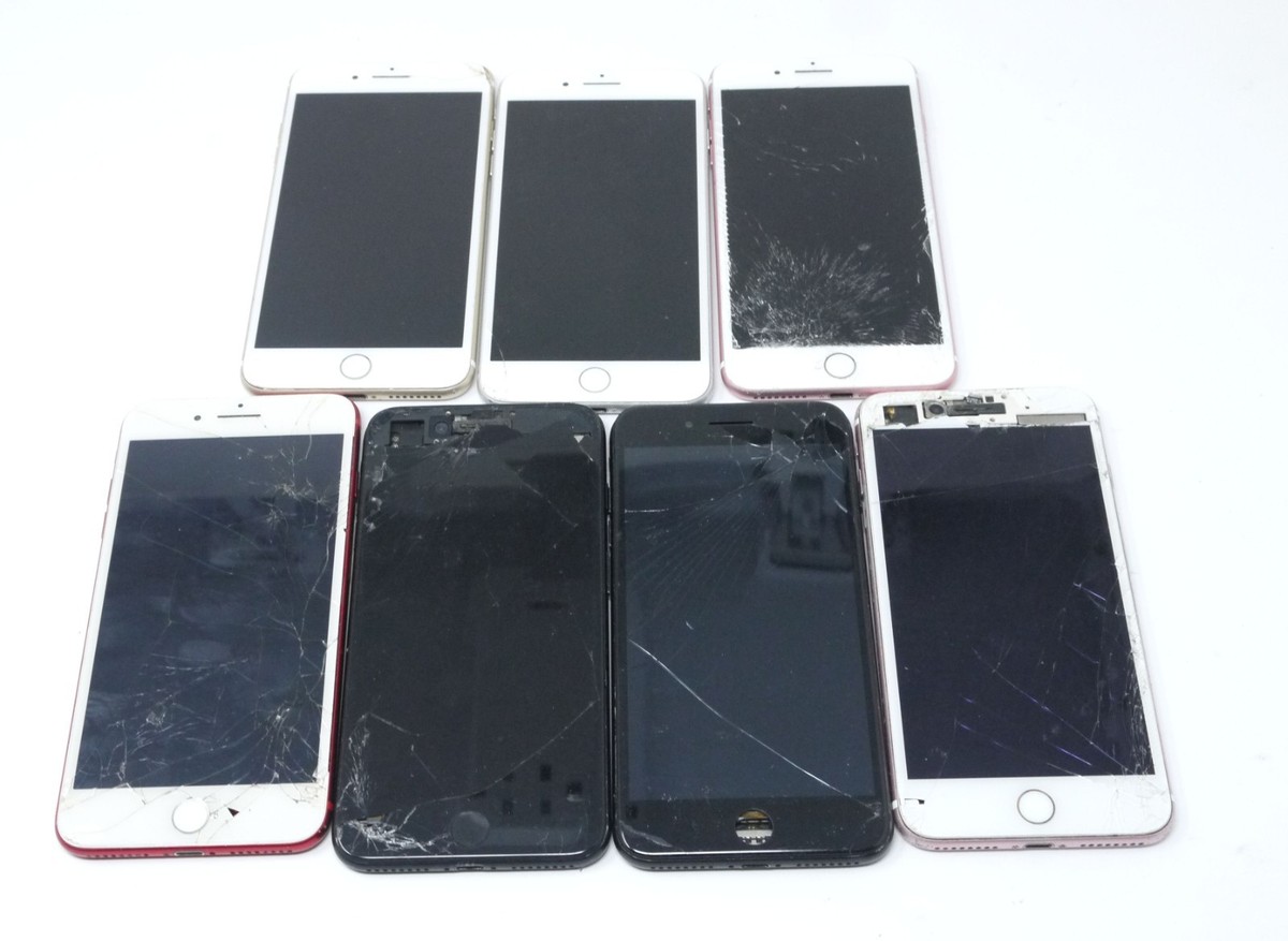 0*5様 iPhone 7 Lot of 7 Cracked Apple iPhone 7 Plus 5.5