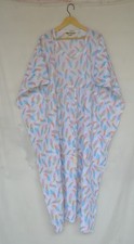 Long Kaftan Hand Print 100% Cotton Night Dress For Beautiful Girls KF-200