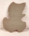 Vintage Easter Die Cut Cardboard Easter Chick Flat USA Dennison? 6.5 " Tall — photo 2