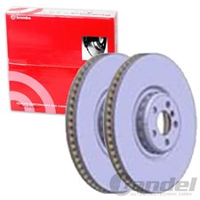 2x BREMBO BREMSSCHEIBEN 395mm BELÜFTET VORNE passend für BMW 7 8 X4 X5 X6 X7 ROL