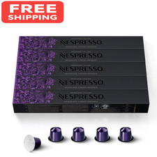 Nespresso Capsules Original, Arpeggio, Dark Roast Espresso, 50-Count