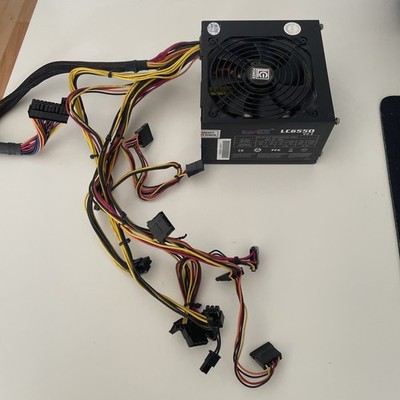 LC Power LC6550 V2.2 ATX Netzteil (schwarz)