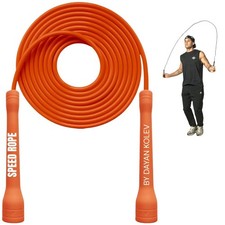 Swissskip Speed Jump Rope by Dayan Kolev, 5mm PVC Skipping Rope, Great for Be...