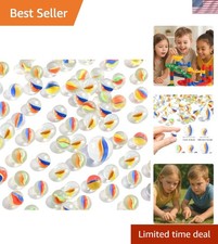 Delightful 61PCS Handmade Glass Marbles - Perfect for Classroom  Playdates