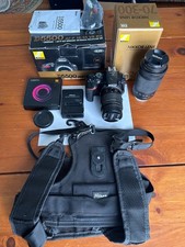 Nikon D5500 24.2 MP Digital Camera, AF-P DX 18-55mm, 70-300mm Lens  More