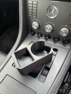 2005-2016 Aston Martin Vantage DB9 Cup Holder Sportshift with Leather Divider