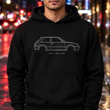 Corolla FX16 AE82 1987-1988 Hoodie Car Guy Gift Christmas JDM Line Art Unisex