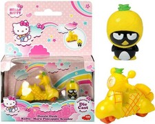 Hello Kitty Badtz Maru Dazzle Dash Vehicle & Figure Set 6cm