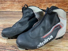 Alpina Touring Nordic Cross Country Ski Boots Size EU39 US7 NNN bindings 1008