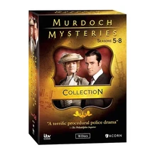 Murdoch Mysteries Collection: Seasons 5-8 - DVD - Region 1 (US & Canada)