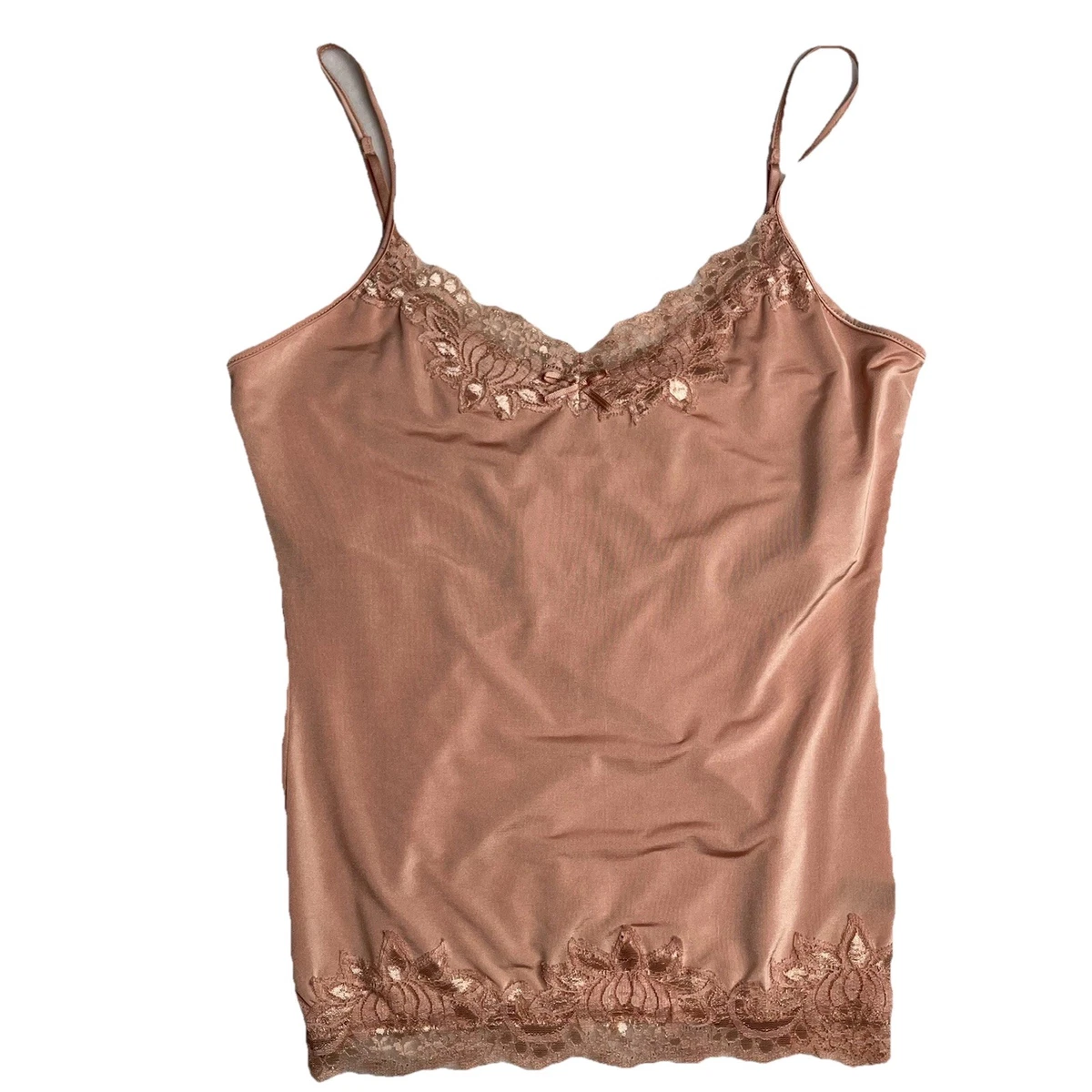 Débardeur The Limited Pailleté Doré/beige, Femme, Taille S, Bretelles Spaghetti