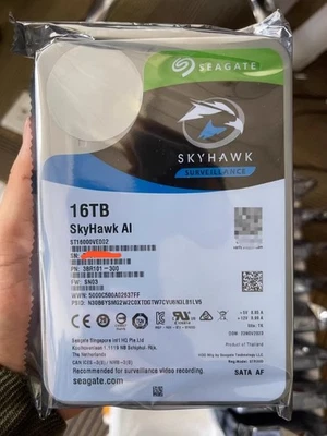 Seagate ST16000VE002 Skyhawk Ai 16 TB SATA 256 mb 3,5 7200 rpm disco rigido