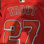 Mike Trout signed Los Angeles Angels Nike Jersey MLB