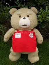 46cm" Ted 2 Movie Teddy Bear w/Apron Plush Soft Stuffed Animals Plush Toy Gift