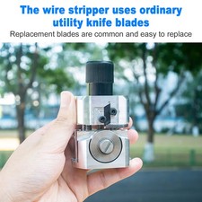 Manual Wire Stripper Portable Wire Stripping Machine Small Home Use Tool