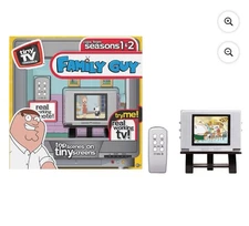 New Tiny TV Classics Exclusive Family Guy Seasons 1 & 2 Edition Free Shipping