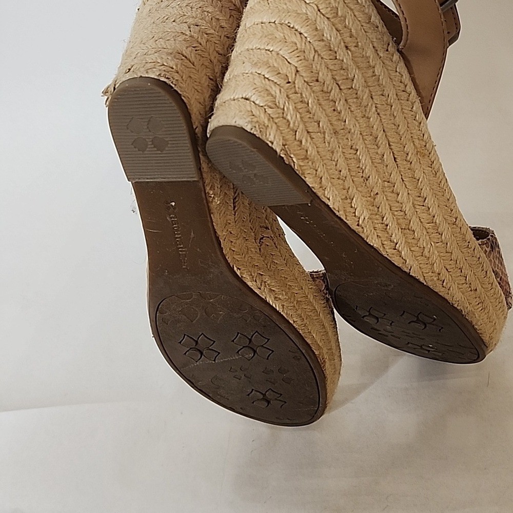 Naturalizer Espadrille Wedges with Python/Snake T… - image 5