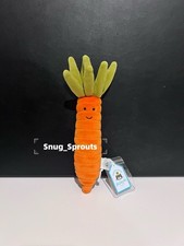 AUTHENTIC‼️ NWT Jellycat Vivacious Vegetable Carrot - Retired!