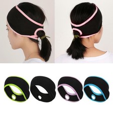 Womens Running Ear Warmer Ponytail  (1 paket) - Perfect for Winter Outdoor