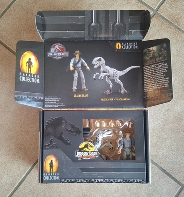 Jurassic World -  Dr Alan Grant & Velociraptor Hammond Collection Mattel - Bild 1 von 4