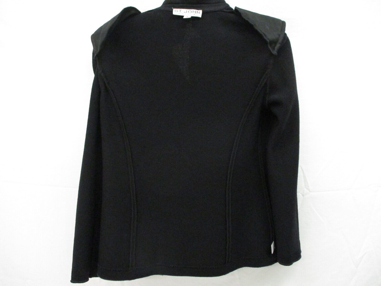 St. John Basics Black Colored 4-Button Jacket Lon… - image 2