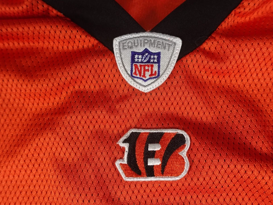 Camiseta deportiva de los Cincinnati Bengals Carson Palmer para hombre 50 naranja NFL fútbol Reebok Foto 4 de 4