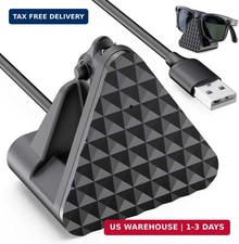 Charging Dock Compatible with Ray-Ban Meta Smart Glasses Wayfarer/Skyler/Headlin