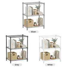 3tier 450 Lbs Wire Shelving Utility Shelves Bathroom Kitchen Storage Rack Us