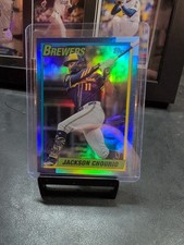 2025 Topps Update Series Jackson Chourio 35th Anniversary Foil Card #U90-8 MLB