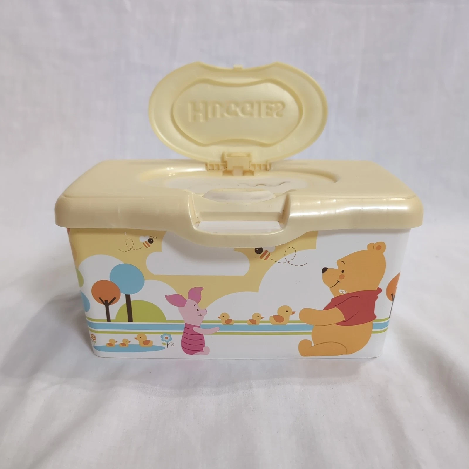 Huggies EMPTY Baby Wipes Disney Winnie Pooh Piglet 2009 Dispenser Container
Opens in a new window or