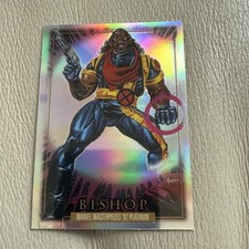 2024 SkyBox Marvel Masterpieces ‘92 Platinum Rainbow #6 Bishop