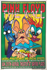 PINK FLOYD POSTER CONCERTO CARTA FOTOGRAFICA/TELA DI QUALITÀ R957