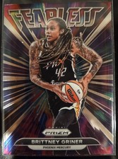2022 Panini Prizm WNBA - Fearless Brittney Griner #9 Phoenix Mercury 