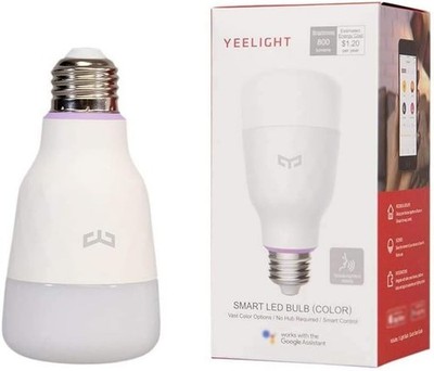 SET OF 2  --- Yeelight / Xiaomi V2 YLDP06YL Smart LED Bulb Excellent Condition