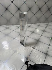 6" Optical Glass Triangular Prism Teaching Light Spectrum Science Photography