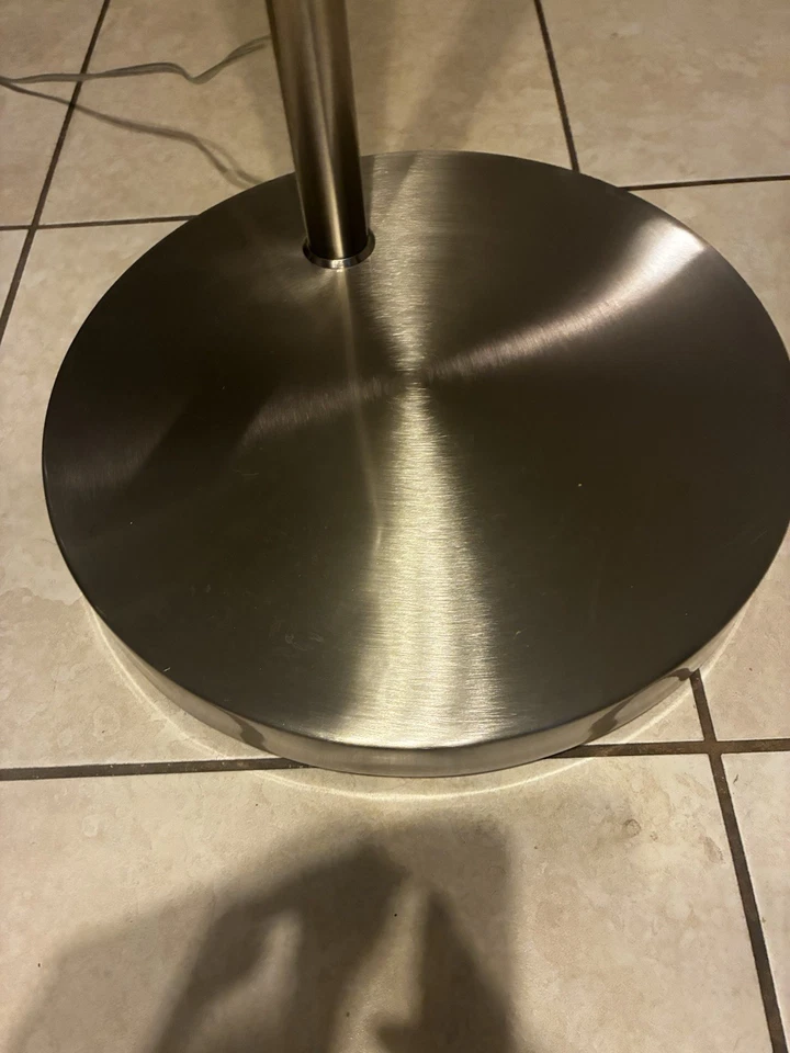 Lite Source LS-83702 Ladessa Arc Lamp Silver - Image 2 of 4