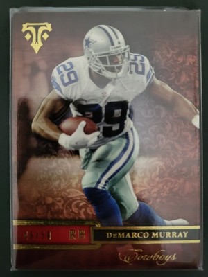 2014 Topps Triple Threads DeMarco Murray Card #31 RUBY Cowboys RB SN# 46/50
