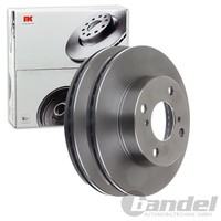 2X NK Bremsscheiben 231Mm BelÜFtet Vorne Passend FÜR Nissan Pixo | 205220