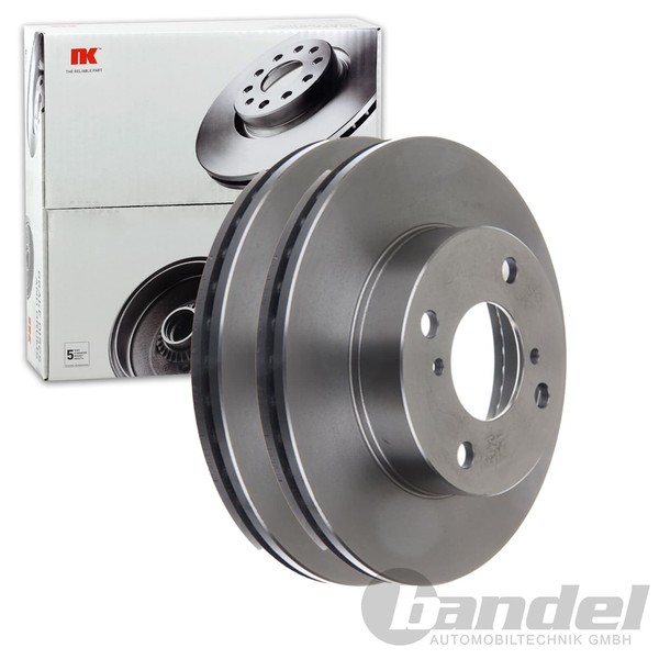 2X NK Bremsscheiben 231Mm BelÜFtet Vorne Passend FÜR Nissan Pixo | 205220-image