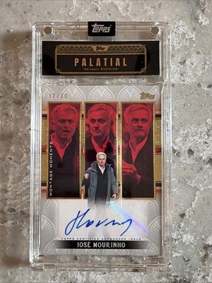 Topps Palatial Manchester United 2025-26 Jose Mourinho Montage Moments Auto /20