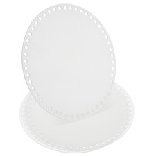 8 x 8 Inch 4 Pcs Crochet Basket Bottoms Round Acrylic Base for Crochet
