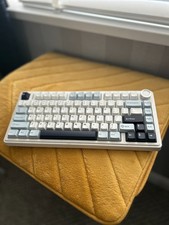 Aula F75 Wireless Mechanical Keyboard, Glacier Blue, Reaper Switches, 80 Key